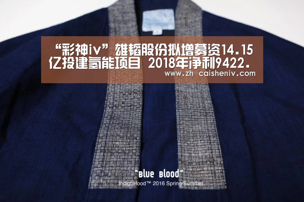 “彩神iv”雄韬股份拟增募资14.15亿投建氢能项目 2018年净利9422.44万(图2) 彩神iv